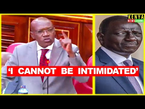 Khalwale ROARS on Ruto in Senate after being Removed as Majority Whip
