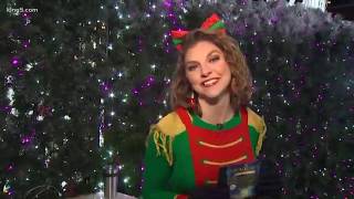 Inside the "Enchant" Christmas light display at Safeco Field