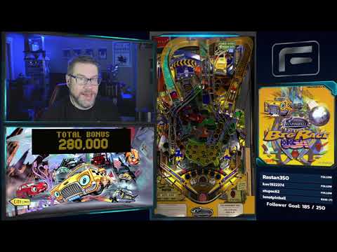 Twitch Episode 33: To Swerve And Protect (Pro Pinball Big Race USA)