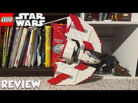 Lego Star Wars 7931 JEDI T-6 SHUTTLE Review!