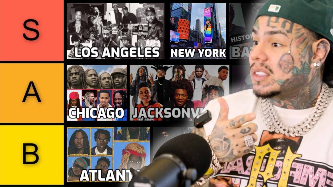 6ix9ine's 'Most Dangerous Hoods' Tier List [ft. 1090 Jake]