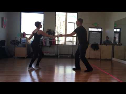 Learn to Lindy Hop in a Day - 1/23/16 with Wiley & Chelsea