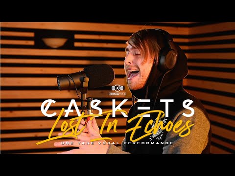 CASKETS - Lost In Echoes - Matt Flood Live One Take Vocal Performance