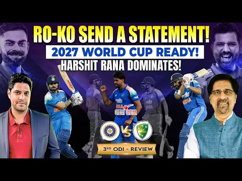 RO-KO Send a Statement!  |  2027 World Cup Ready! | Harshit Rana Dominates! | 3rd ODI Review