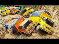 TRUK PASIR Dump Truk Canter Tronton Vs Truk Fuso 220 Ps Truk Oleng Truk Fuso LAKA LINTAS Rc Handmade