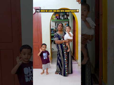 Parents said NO! Grandparents said YES 😂 #funny #babycomedy #comedy