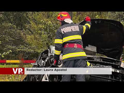 Tren cu 40 de pasageri, implicat într-un accident la Vărbilău