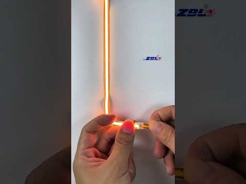 ✂️ How to Install a COB Cuttable LED Strip at a 90° Corner.