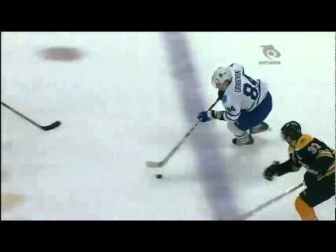 Mikhail Grabovski amazing highlight-reel goal Against Bruins - Leafs Rogers Sportsnet Feed
