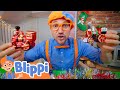 Blippi Visits A Christmas Tree Farm Educational Videos For Kids