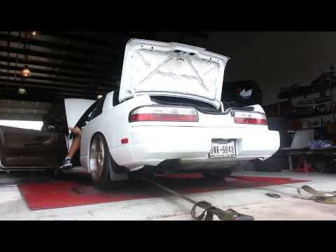 S13 Sr20det dyno hks gt-rs hks cams 550cc/n62