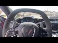 How To Startup The C8 Corvette In Track Or Stealth Exhaust Mode Remote Start Or Regular Start
