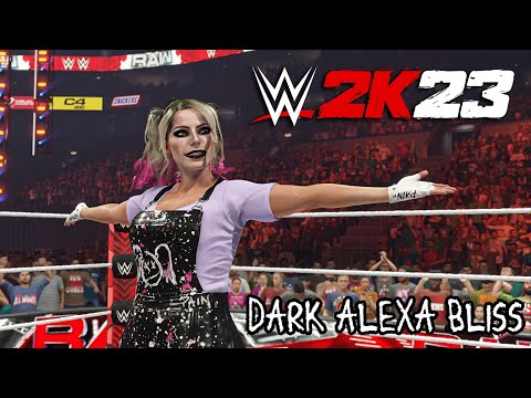 WWE 2K23 - Alexa Bliss Dark Entrance, Signature/Finisher & Victory (MyFaction Model Unlocked)