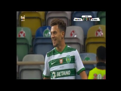 Pedro Gonçalves (2-1) | Sporting CP 2-1 SC Braga | Supertaça Cândido de Oliveira 2021 - Final