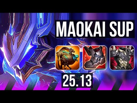 MAOKAI & Kai'Sa vs NAMI & Lucian (SUP) | 6k comeback, 31k DMG | EUW Diamond | 25.13
