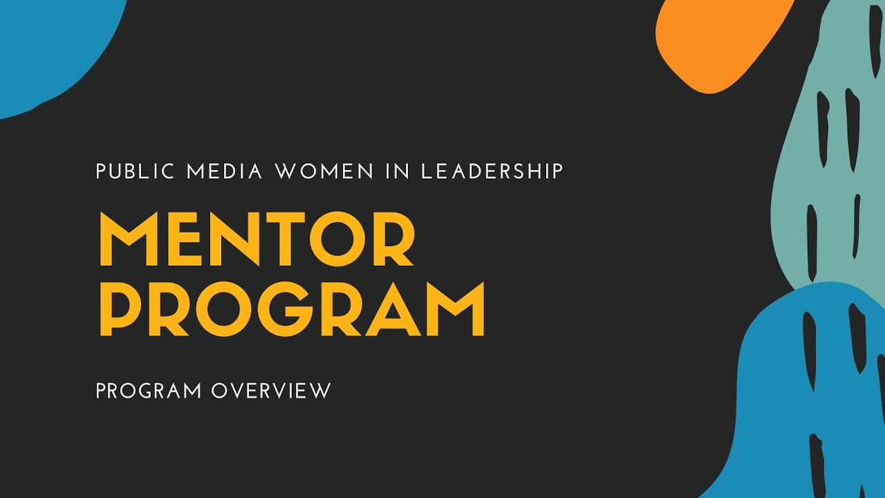 Public Media Women in Leadership Mentor Program Overview