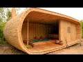 How To Build Most Bamboo Villa With Swimming Pools Inside