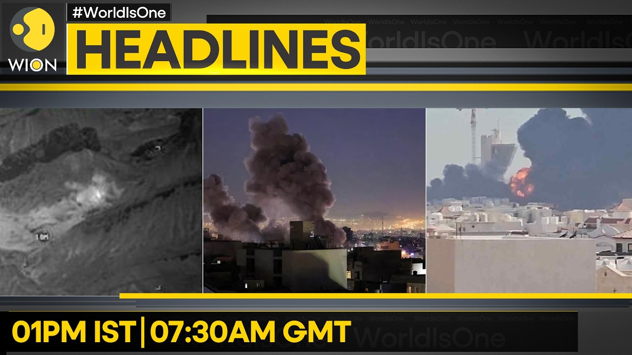 Moment Missile Hit US Base in Jordan | US Strikes IRGC Over Jordan Attack | WION Headlines