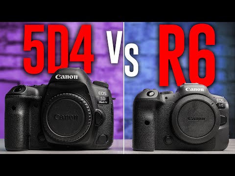 Video: Canon 5D Mark 4 vs. Canon R6: Which is BETTER?