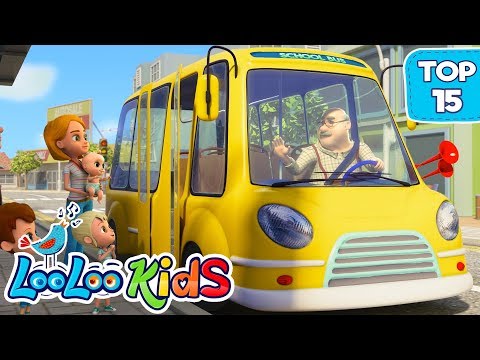 Johny Johny and The Wheels on the Bus - TOP 15 Songs for Kids on YouTube