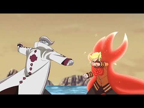 Baryon Naruto vs Isshiki 4K⧸8K   Boruto Full  Fight