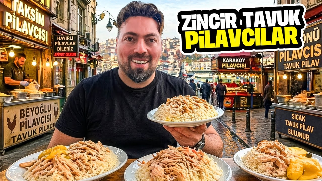 ZİNCİR TAVUK PİLAVCILARI DENEDİM!