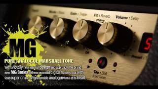 Video thumbnail for Marshall MG30FX 30 Watt Combo Amp Demo by PMTVUK