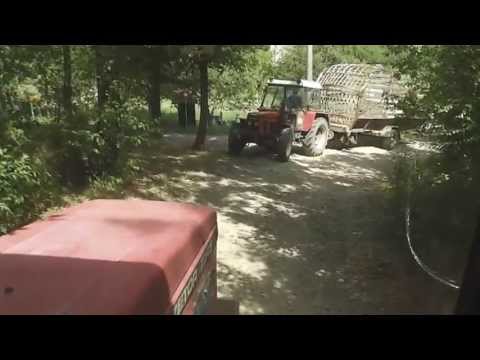 PD Mestečko 2013 obracanie a zber slamy