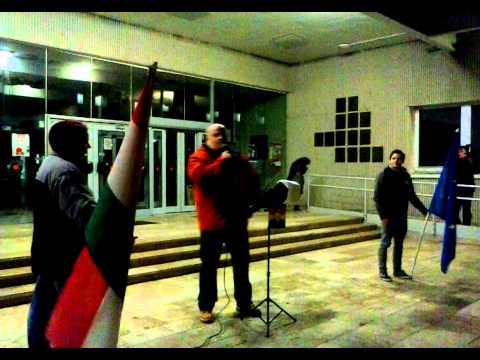 tüntetés Szombathelyen 2014. november 17.