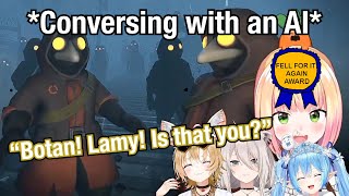 Innocent Nenechi falls for EVERY mimic with Botan, Lamy & Polka (Mimesis)