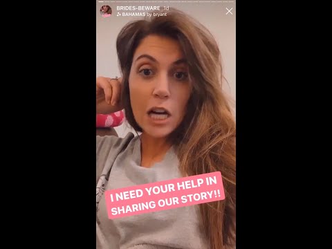 The Covid-Bridezilla's "Brides Beware" Instagram Story