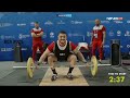 European Weightlifting Championships 2025 MEN 96 Kg