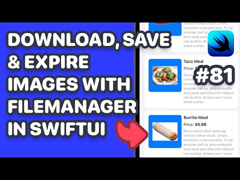 Download, Save and Expire images using FileManager and NSCache in SwiftUI thumbnail