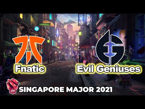 [LIVE] EG vs Fnatic | English Cast | ONE Esports Singapore Major 2021