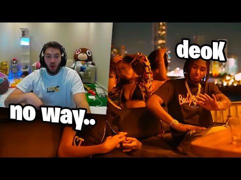 Adin Ross reacts to DDG dissing Bruce on "I'm Geekin (Remix)" ft Luh Tyler