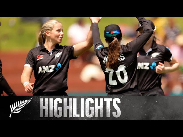 Career-best bowling from Jess Kerr | SHORT HIGHLIGHTS | WHITE FERNS v Bangladesh | Wellington