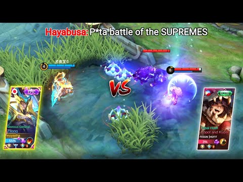 BATTLE OF REAL SUPREME PLAYERS | LEGIT HIGH RANK 😎 - MLBB