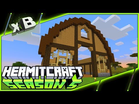 The Barn Raising! :: HermitCraft Season 5 :: Ep 114