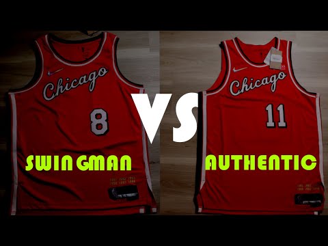 Nike Nba SWINGMAN Vs AUTHENTIC Vs Replica Jersey - FULL Compairson