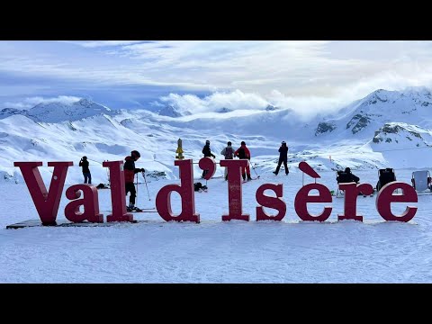 Mountain Layout of Tignes-Val d'Isère Ski Resort