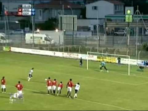 Resumen Argentina 3 - Egipto 2 -  Torneo Esperanzas de Toulon 2009