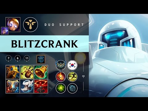 Blitzcrank Support vs Thresh - KR Challenger Patch 26.02