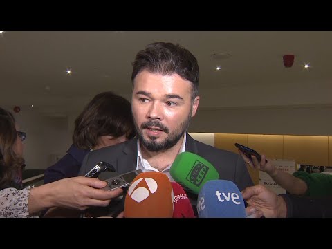 Rufián asegura que queda "mucho recorrido" tras la exhumación de Franco
