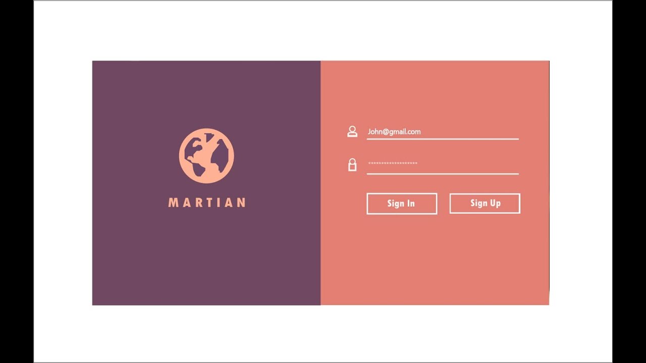Java Swing UI Sign In/Login Form with Source Code-Netbeans