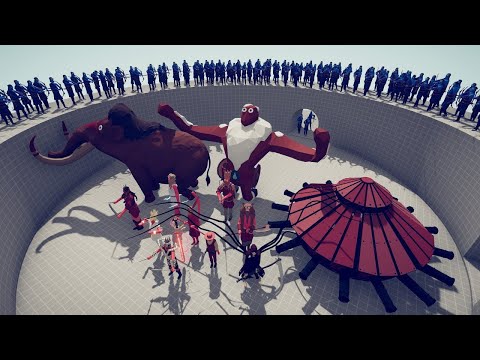 100x Archers VS Strong Units | Totally Accurate Battle Simulator | #tabs