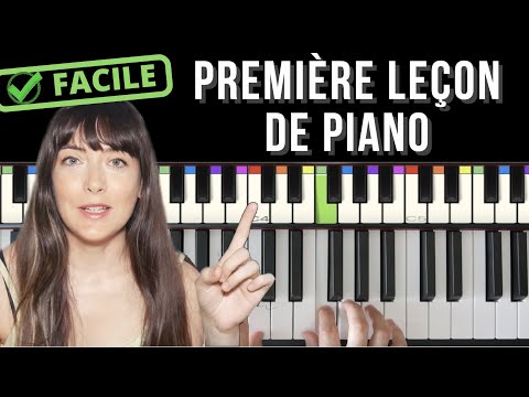 How to play the piano: Day 1 - First easy lesson for beginners