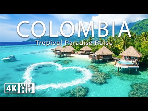 COLOMBIA 4K 🌴 Deep House Chill Mix 🎧 Tropical Paradise Journey, Summer Light & Chillout Travel