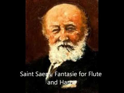 Saint Saens Fantasie Ulla Miilmann Flute Tine Rehling Harpe