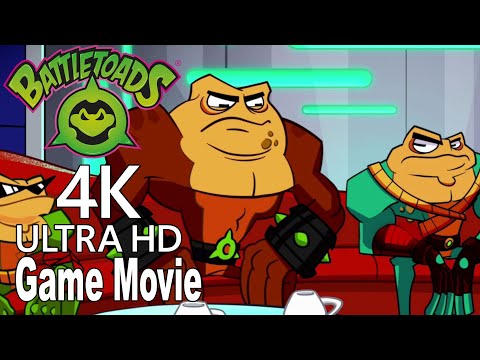 Battletoads (2020) - Game Movie All Cutscenes [4K]