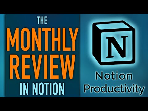 Monthly Reviews In Notion — Master Level Life Alignment (Life OS)